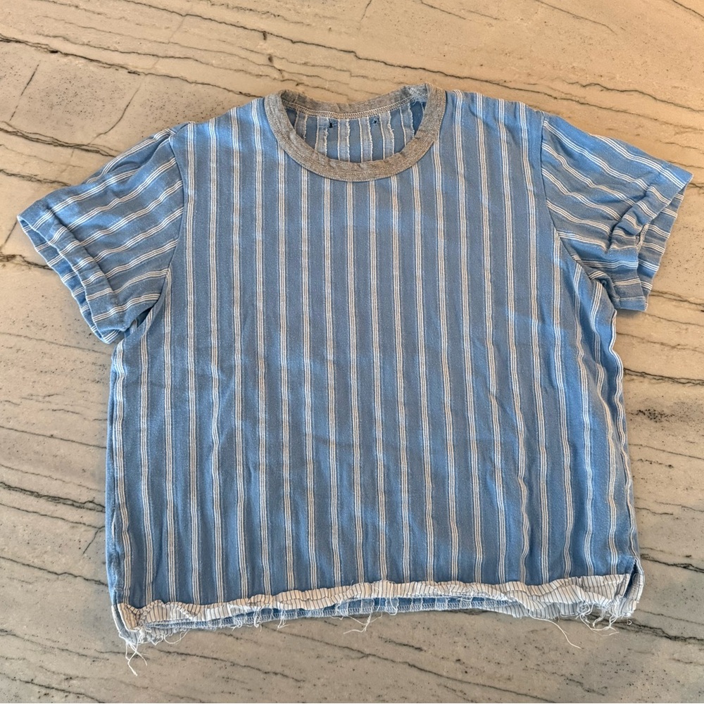 COMME des GARÇONS • Blue Stripe Top